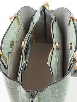 Зеленые женские сумки через плечо  - фото 94