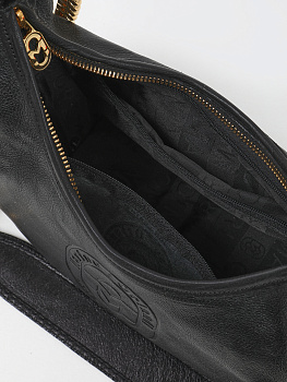 Чёрные женские сумки-мешки  - фото 86