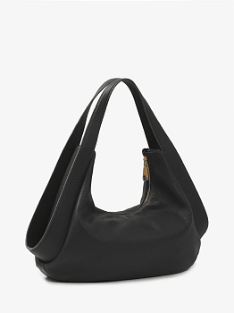 Чёрные женские сумки-мешки  - фото 36