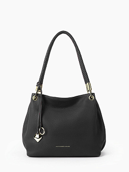 Чёрные женские сумки-мешки  - фото 64