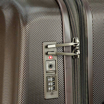 Коричневые чемоданы для ручной клади  - фото 5