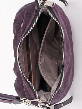 Фиолетовые женские сумки через плечо  - фото 32