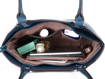 Бирюзовые женские сумки через плечо  - фото 114