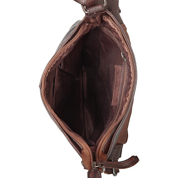 Мужские сумки цвет коричневый  - фото 49