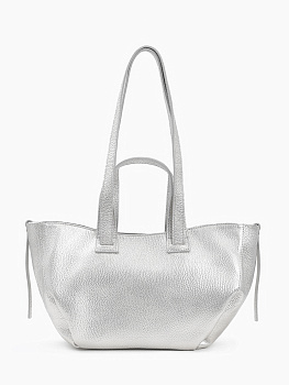 Серебристые женские сумки  - фото 23