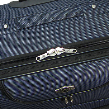 Синие мужские чемоданы  - фото 59