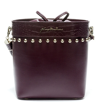 Фиолетовые женские сумки через плечо  - фото 13