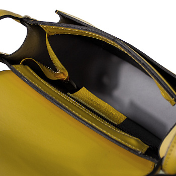Желтые женские сумки через плечо  - фото 65
