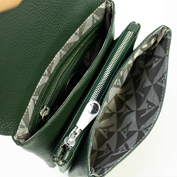 Зеленые женские сумки через плечо  - фото 3