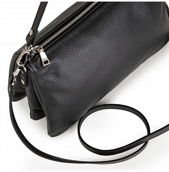 Черные женские сумки через плечо  - фото 186