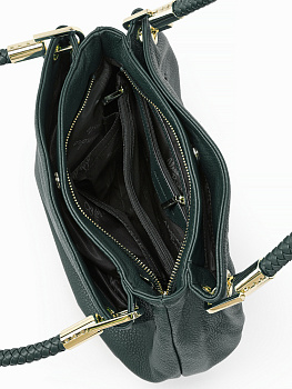 Зелёные женские сумки-мешки  - фото 24