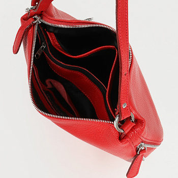 Красные женские сумки через плечо  - фото 10