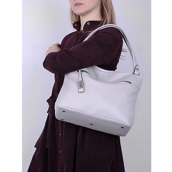Сиреневые кожаные женские сумки  - фото 21