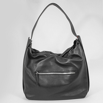 Чёрные женские сумки-мешки  - фото 15