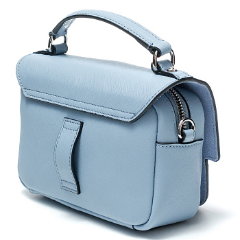 Женские сумки на пояс голубого цвета  - фото 2