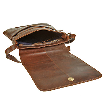 Мужские сумки цвет коричневый  - фото 86