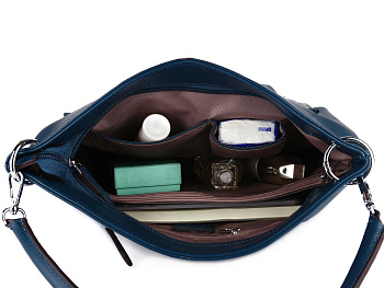 Бирюзовые женские сумки через плечо  - фото 138