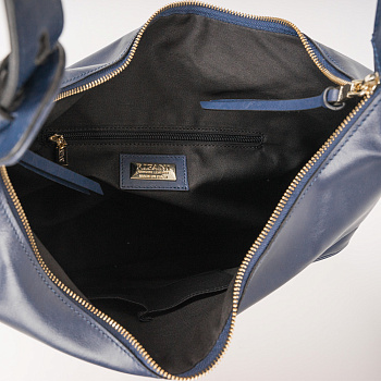 Большие сумки синего цвета  - фото 16