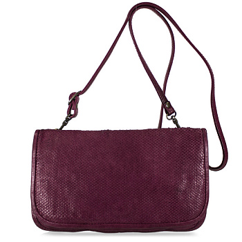 Фиолетовые женские сумки через плечо  - фото 54