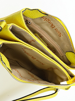 Желтые женские сумки через плечо  - фото 43