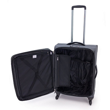 Серые чемоданы для ручной клади  - фото 10
