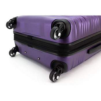 Фиолетовые женские чемоданы  - фото 23