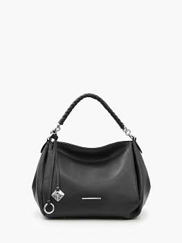 Чёрные женские сумки-мешки  - фото 61