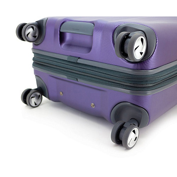 Фиолетовые женские чемоданы  - фото 15