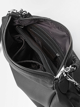 Чёрные женские сумки-мешки  - фото 63