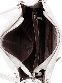 Белые кожаные женские сумки  - фото 114
