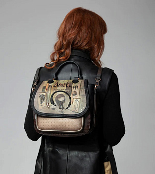 Черные женские сумки через плечо  - фото 163