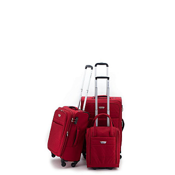Красные чемоданы для ручной клади  - фото 18