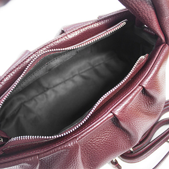 Бордовые женские сумки через плечо  - фото 28