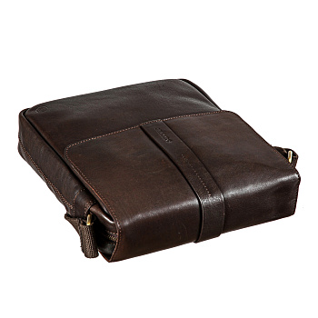 Мужские сумки цвет коричневый  - фото 17