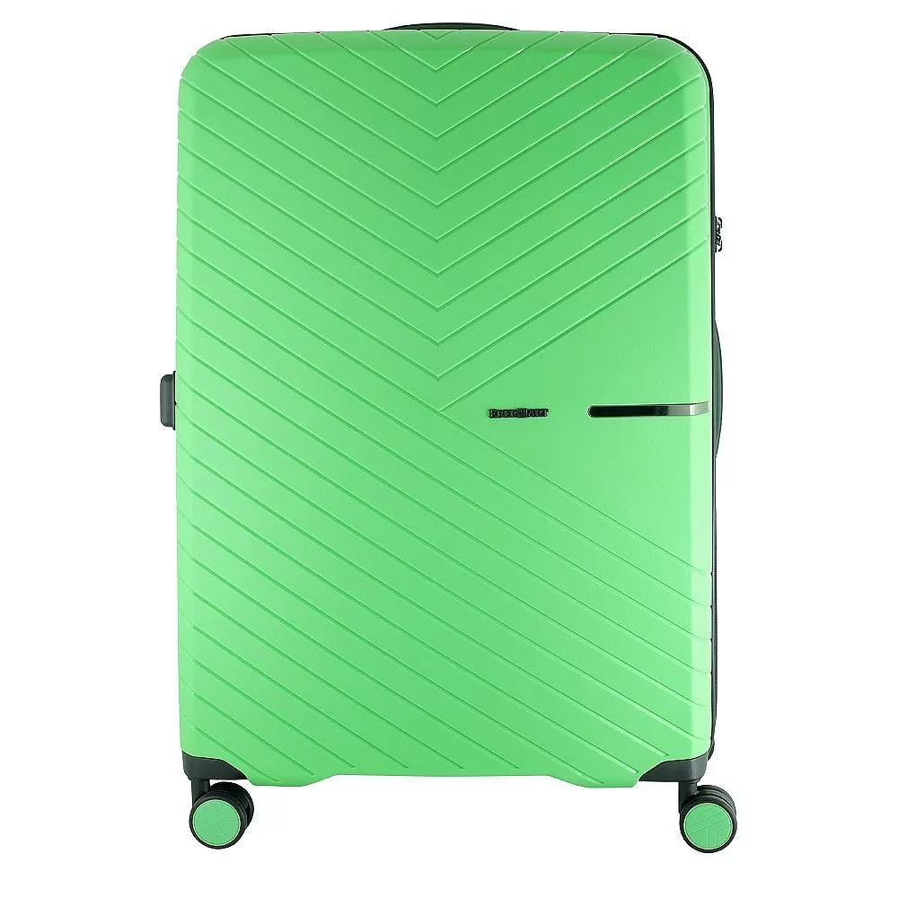 Зелёные пластиковые чемоданы  - фото 88