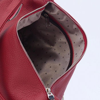Красные кожаные женские сумки недорого  - фото 29