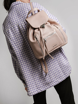 Женские рюкзаки пудрового цвета  - фото 8