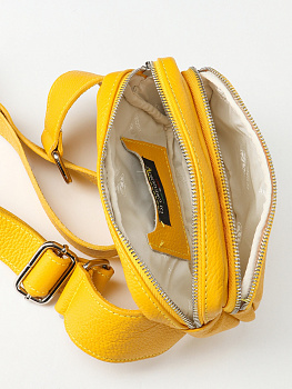 Женские сумки на пояс желтого цвета  - фото 12