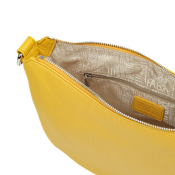 Жёлтые женские сумки-мешки  - фото 4