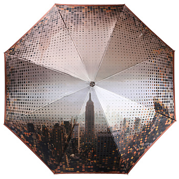 Зонты женские Коричневые  - фото 39