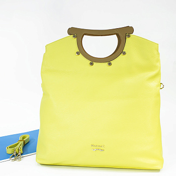 Большие сумки желтого цвета  - фото 5