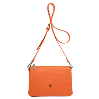 Оранжевые женские сумки через плечо  - фото 7
