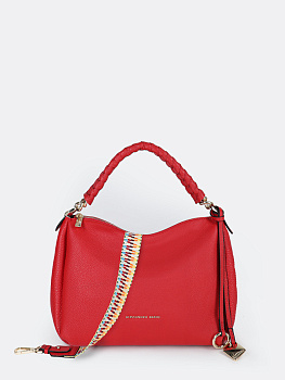 Красные женские сумки-мешки  - фото 44