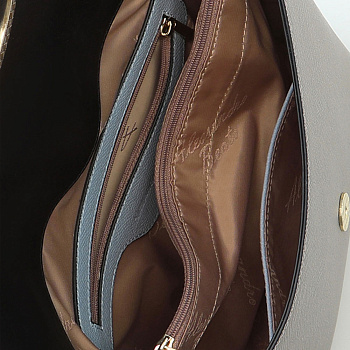 Голубые женские кожаные сумки  - фото 59