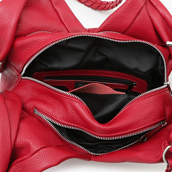Красные женские сумки-мешки  - фото 15