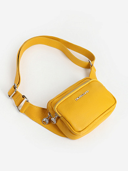 Женские сумки на пояс желтого цвета  - фото 11