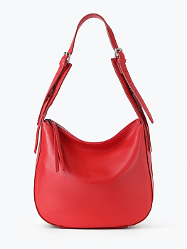 Красные женские сумки-мешки  - фото 40