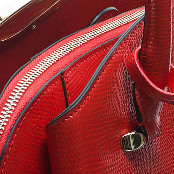Красные женские кожаные сумки  - фото 106
