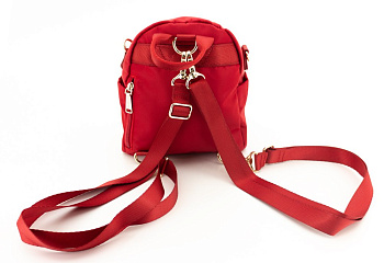 Женские рюкзаки красного цвета  - фото 3