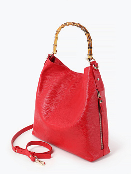 Красные женские сумки-мешки  - фото 31